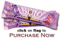 Solo Energy Bars are the best tasting nutritional bars